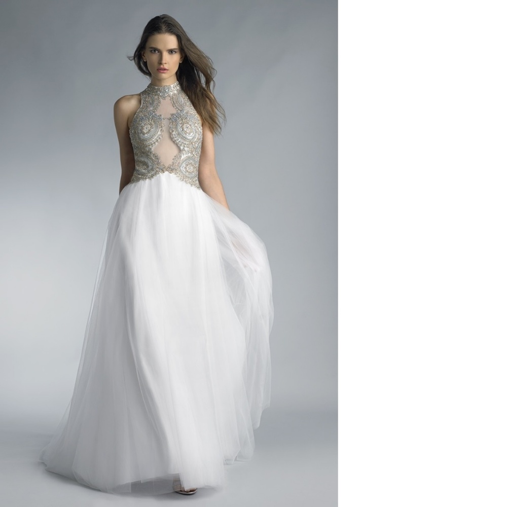 Tulle Evening Dress Prom Wedding Dress